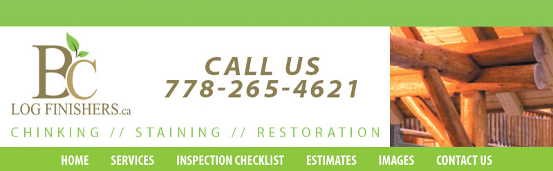 Log Home finishing and restorations